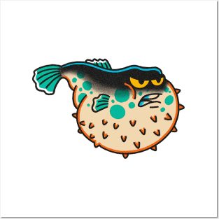 Pufferfish Posters and Art